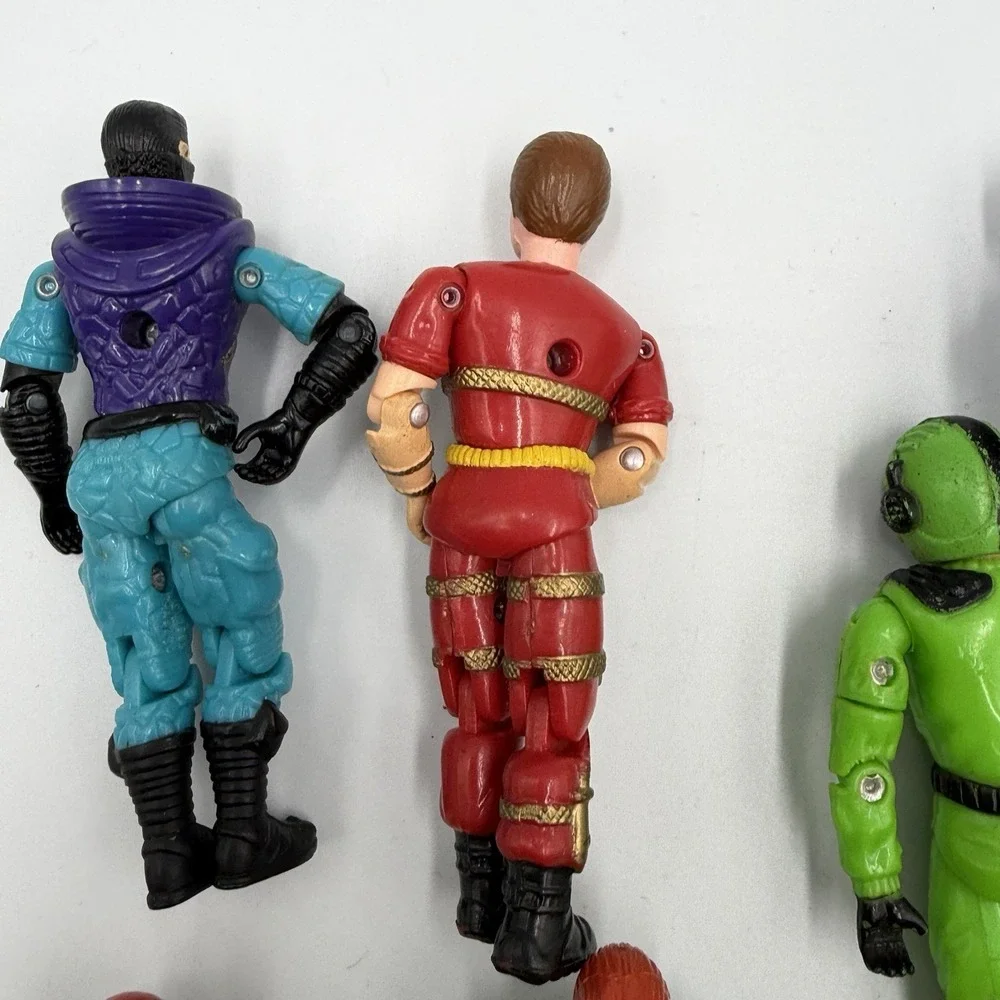 Vintage G.I. Joe Star‎ Brigade Lot PREDACON Cobra Commander Payload Black Star